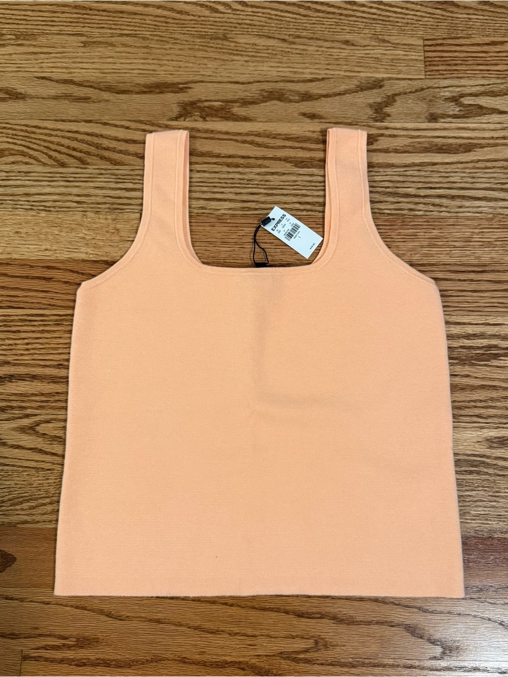 Express Peach Square Neck Tank - Women's